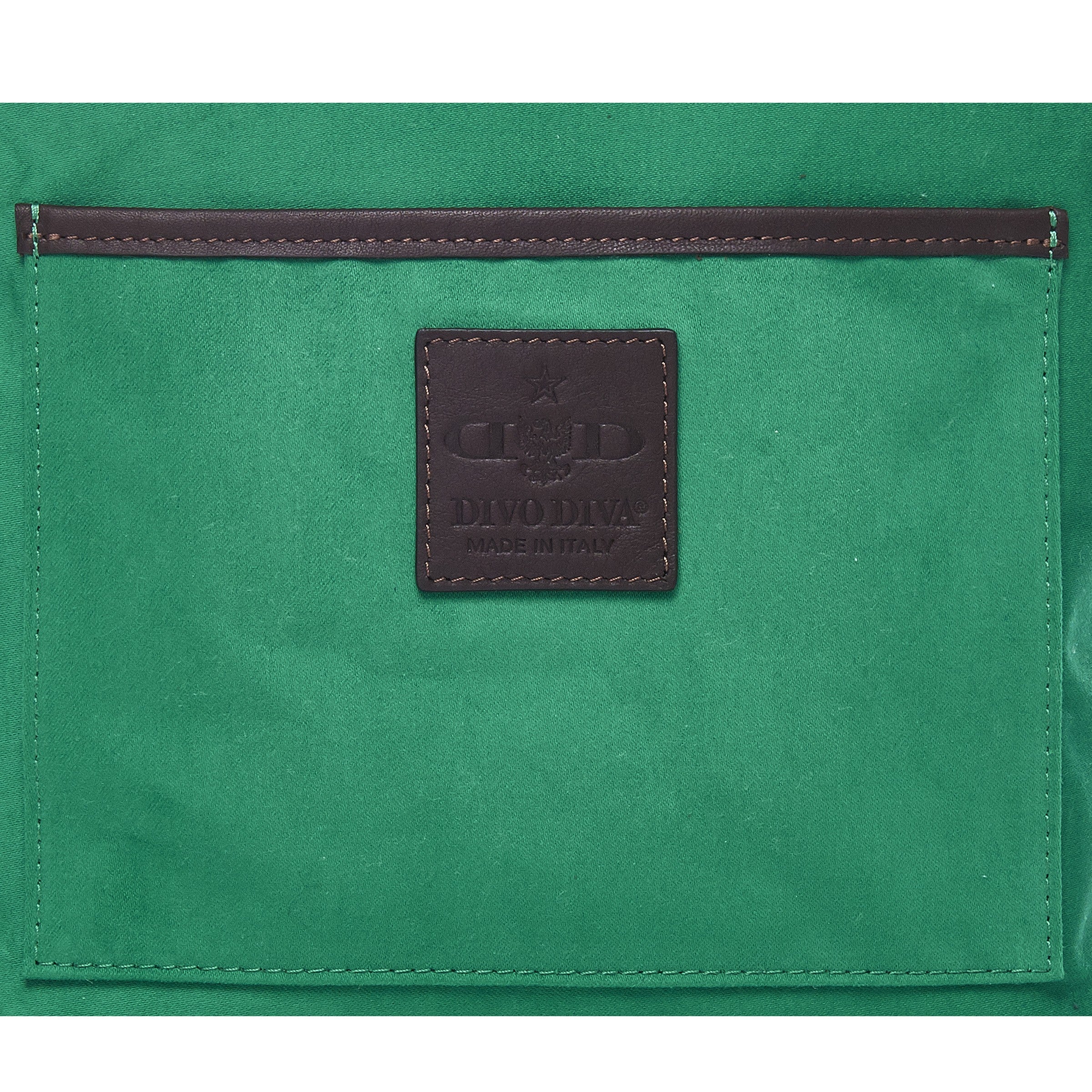 Dublin Tracolla in Nylon con Disegno Gambling Multicolor Nero/Cacao